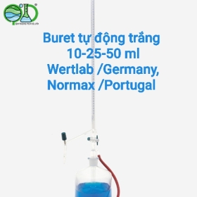 Buret tự động trắng Normax