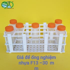 Giá để ống nghiệm nhựa F13-30mm Normax