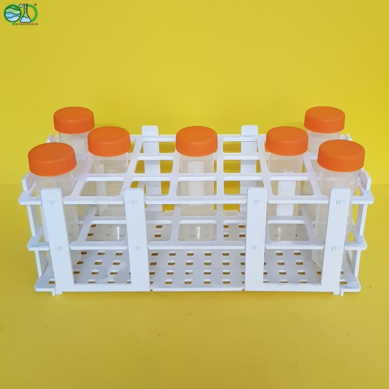 Giá để ống nghiệm nhựa F13-30mm