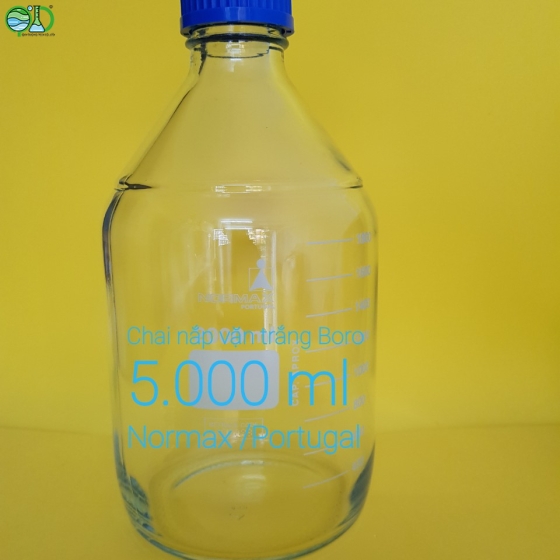 Chai nắp vặn trắng Boro