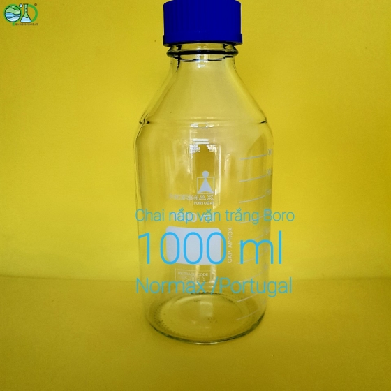 Chai nắp vặn trắng Boro