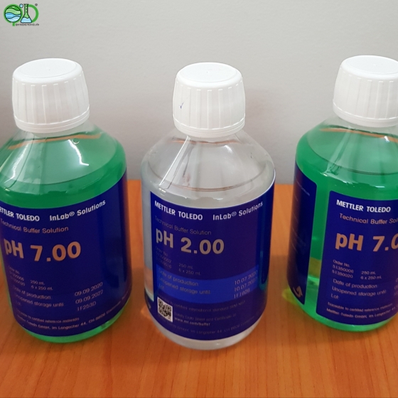 Buffer solution  pH 4 , pH 7 pH 10 - Prolab Pháp- -