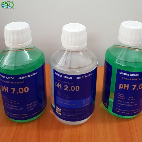 Buffer solution  pH 4 , pH 7 pH 10 - Prolab Pháp- -