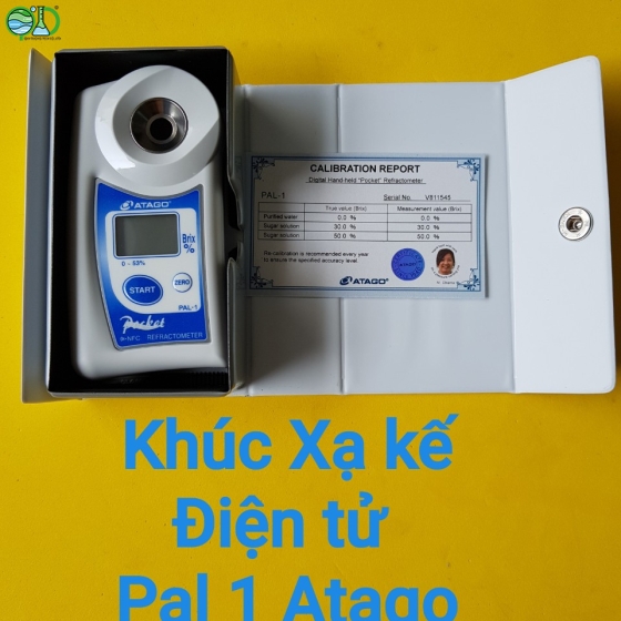 Khúc xạ kế đo độ ngọt Atago Pal 1