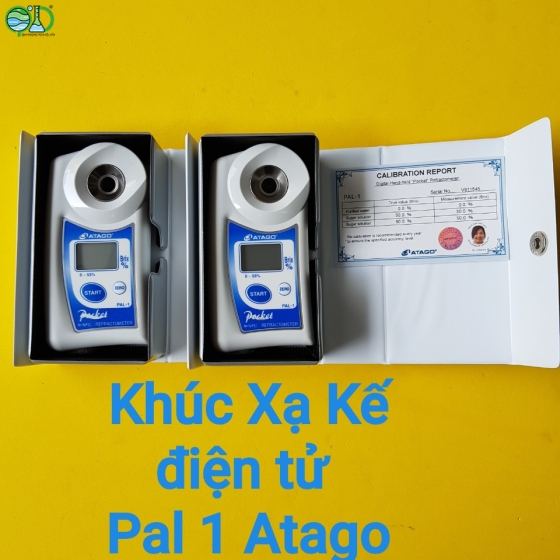 Khúc xạ kế đo độ ngọt Atago Pal 1