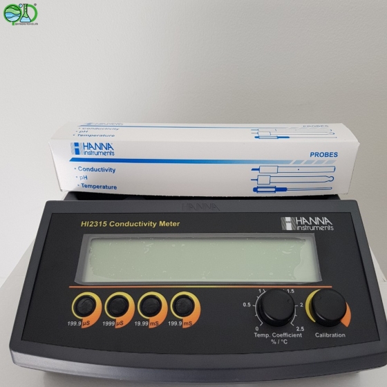 Máy đo độ dẫn bù nhiệt HI 2315 Hana