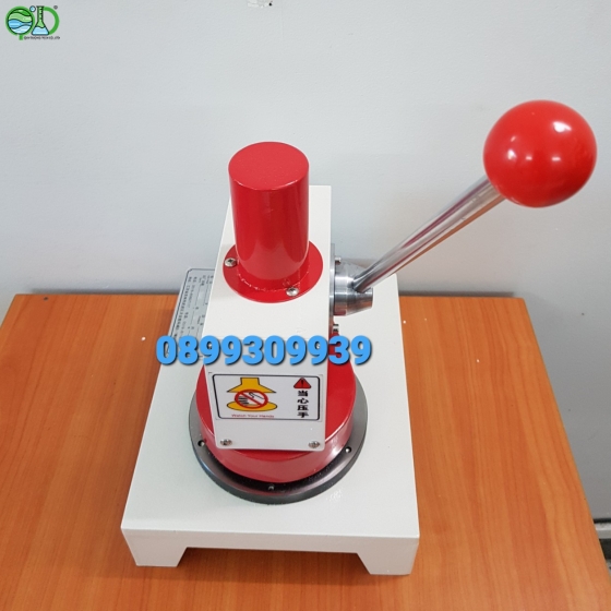 Dao Cắt mẫu bìa giấy kiểm tra định lượng bìa giấy, diện tích cắt  100cm2