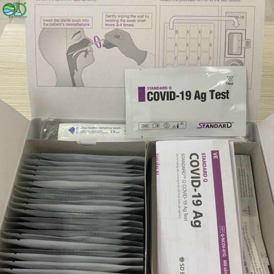 Bộ kit xét nghiệm nhanh SGTi-flex COVID-19 Ag Sugentech – Hàn Quốc