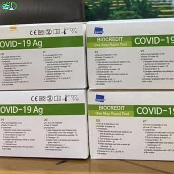 Bộ kit xét nghiệm nhanh SGTi-flex COVID-19 Ag Sugentech – Hàn Quốc