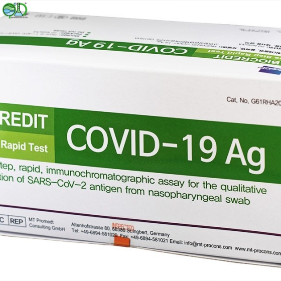 Bộ kit xét nghiệm nhanh SGTi-flex COVID-19 Ag Sugentech – Hàn Quốc