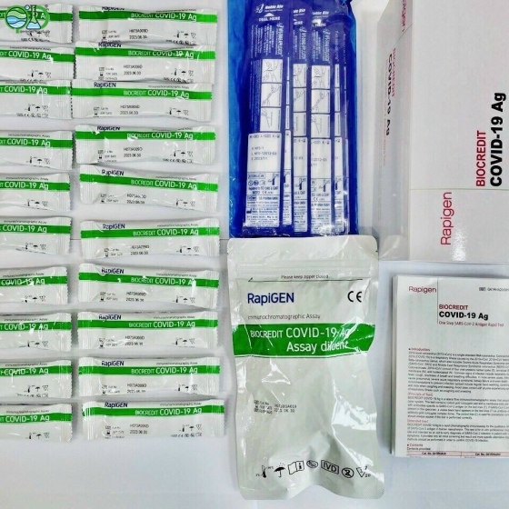 Bộ kit xét nghiệm nhanh SGTi-flex COVID-19 Ag Sugentech – Hàn Quốc