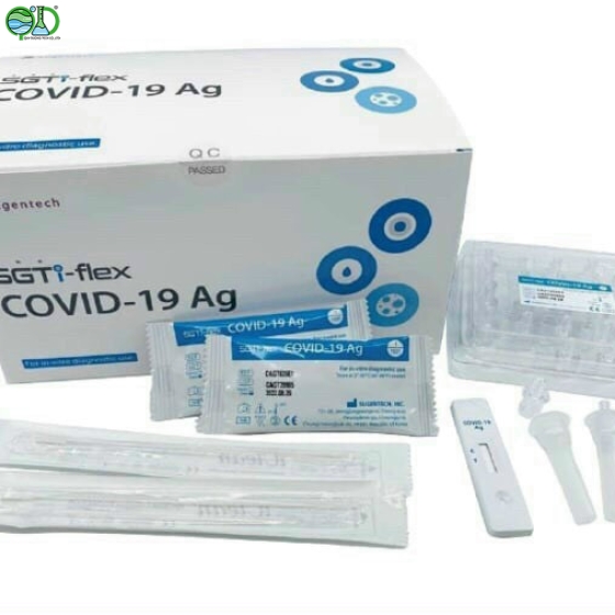 Bộ kit xét nghiệm nhanh SGTi-flex COVID-19 Ag Sugentech – Hàn Quốc