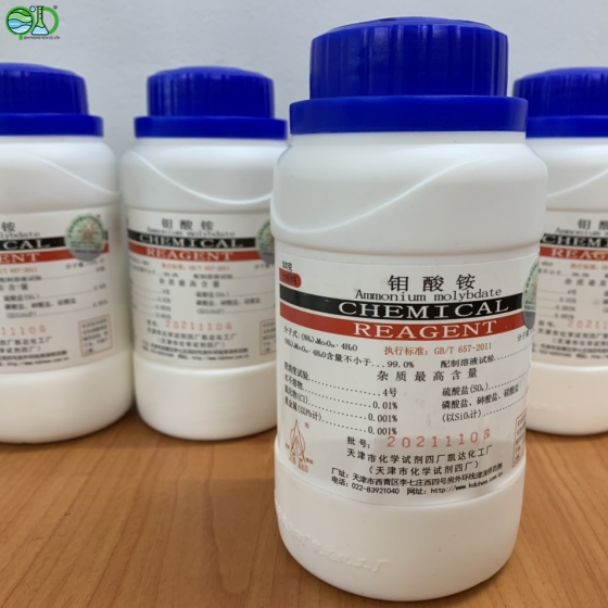 Hoá chất Ammonium molybdate Chai 500g China