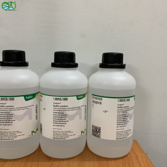 Dung dịch hiệu chuẩn pH 4( Buffer solution pH 4) Merck