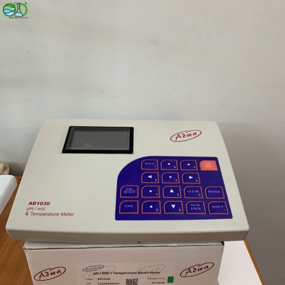 Máy đo pH, mV và Nhiệt độ để bàn AD1030 Rumani