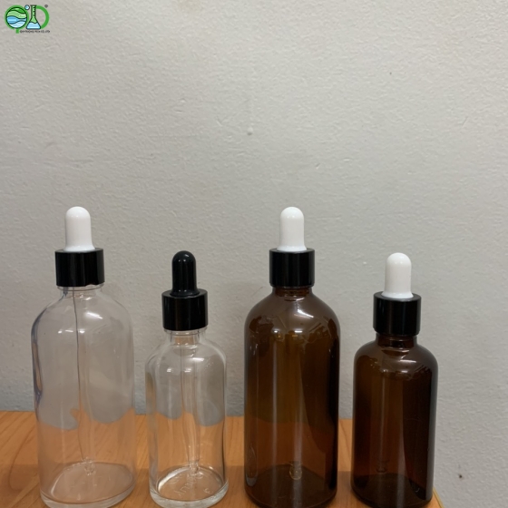 Chai nhỏ giọt trắng nâu 10ml -100ml 