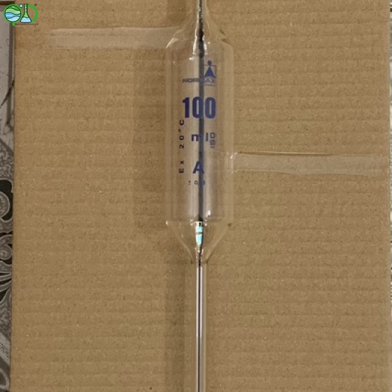 Pipete bầu 100ml  Class AS, one mark Normax-Portugal