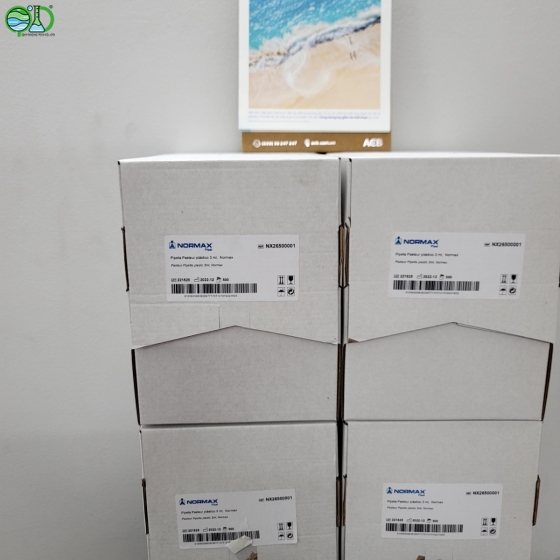 Pipet pasteur 3ml, 500c/hộp