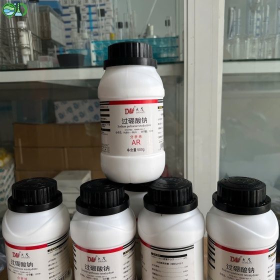 Hoá chất Sodium perborate ( lọ 500g) NaBO3.4H2O