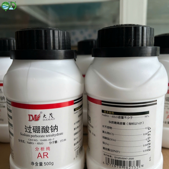 Hoá chất Sodium perborate ( lọ 500g) NaBO3.4H2O